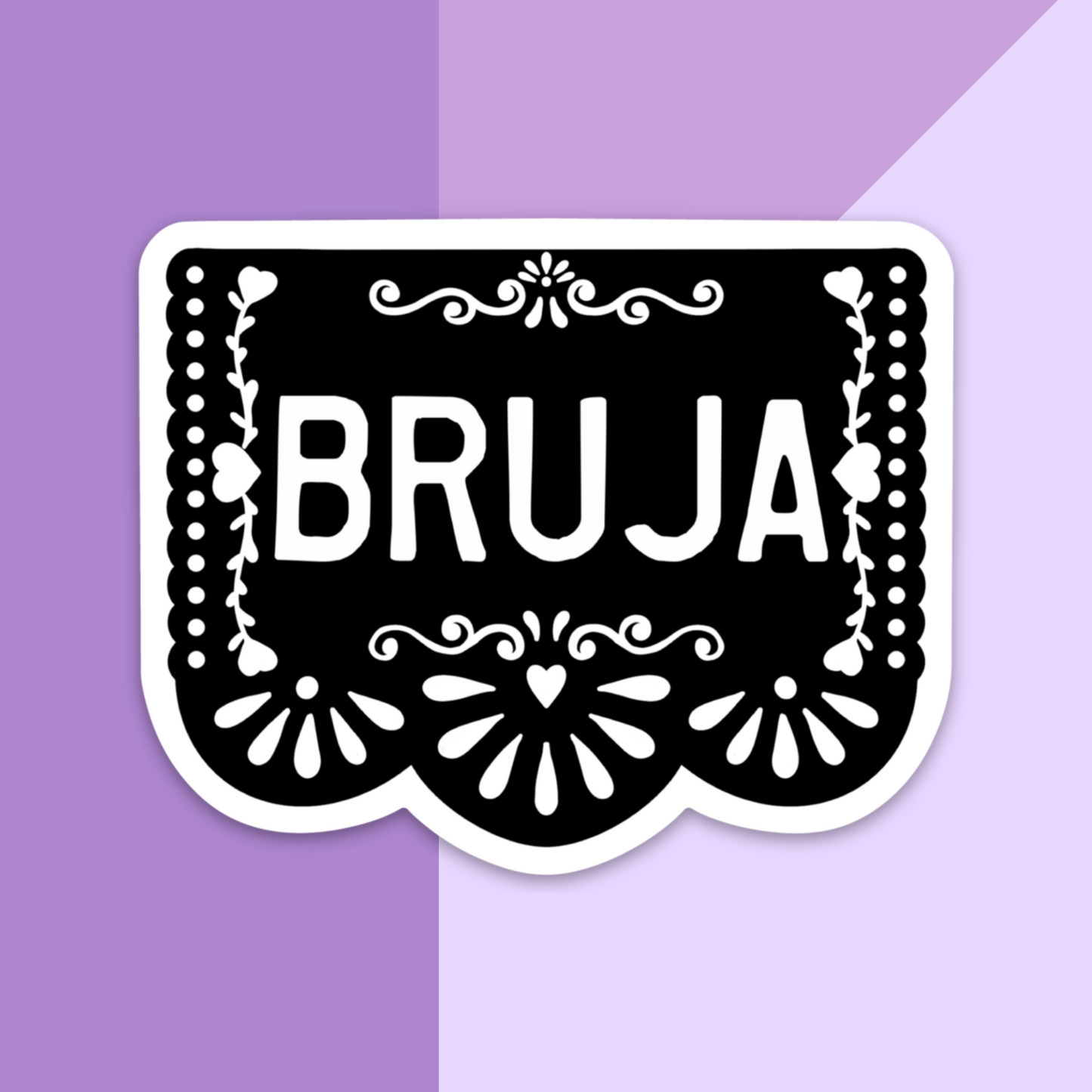 Bruja Papel Picado | Vinyl Sticker