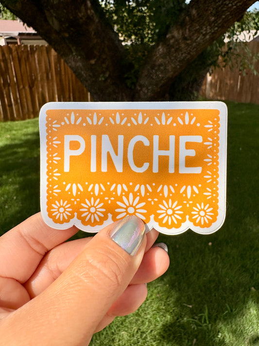 Papel Picado Pinche | Vinyl Sticker