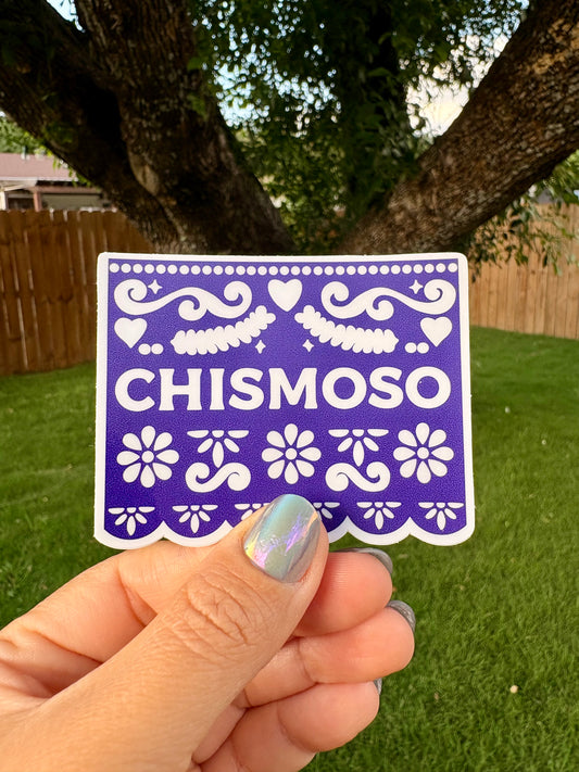 Papel Picado Chismoso | Vinyl Sticker