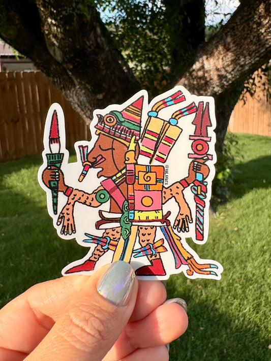 Xipe Totec Vinyl Sticker