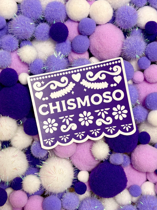 Papel Picado Chismoso | Vinyl Sticker