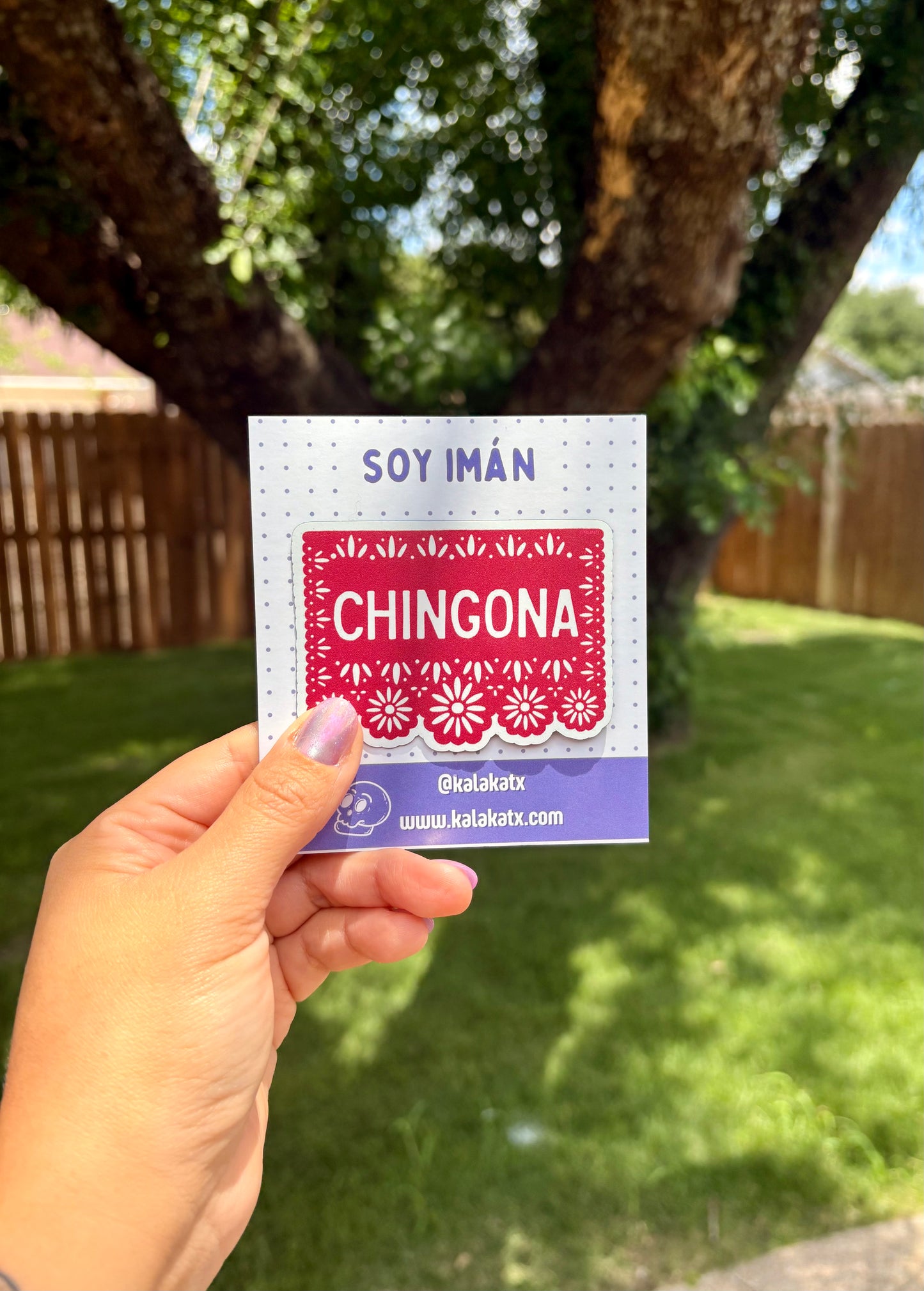 Papel Picado Chingona | Decorative MAGNET