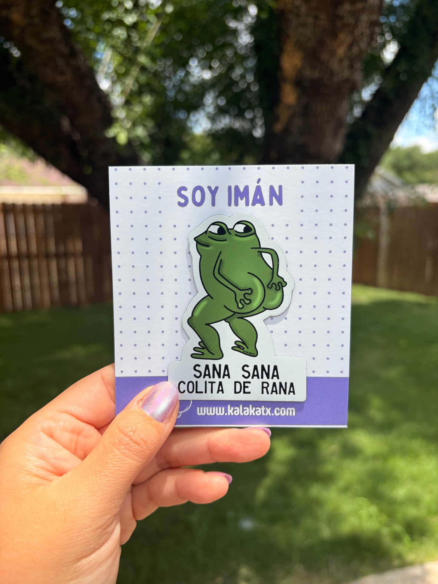 Sana Sana Colita de Rana| Decorative MAGNET