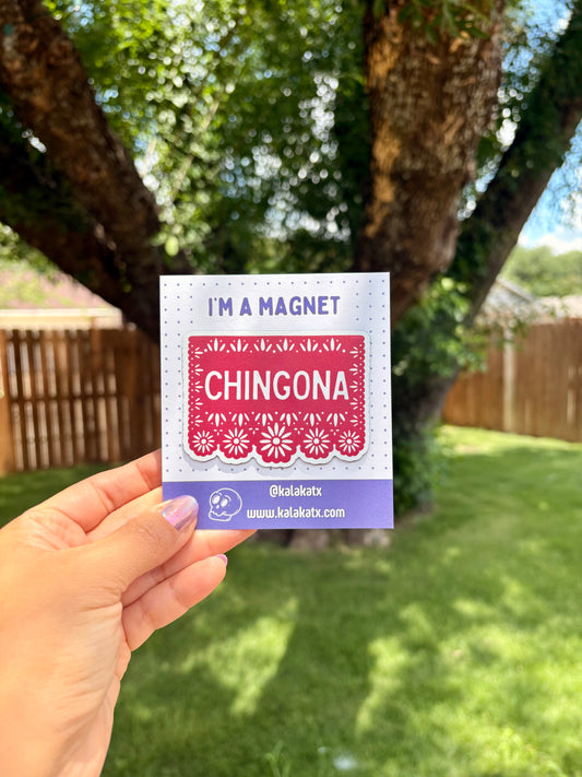 Papel Picado Chingona | Decorative MAGNET