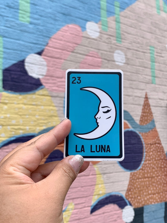 La Luna Loteria Card | Vinyl Sticker