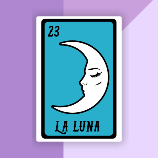 La Luna Loteria Card | Vinyl Sticker