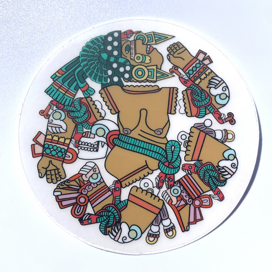 Coyolxauhqui Vinyl Sticker