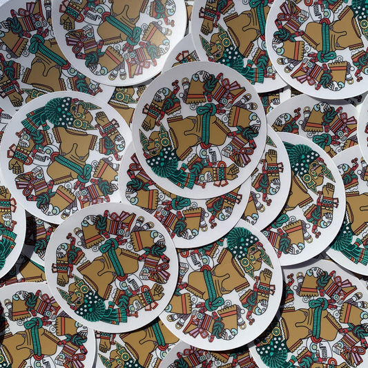 Coyolxauhqui Vinyl Sticker