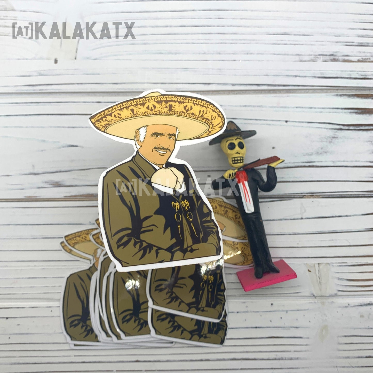 Vicente Fernandez Glossy | Vinyl Sticker