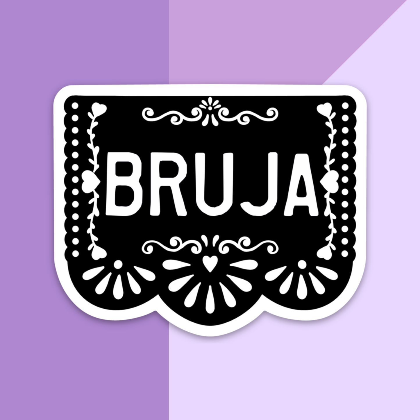 Papel Picado Bruja Decorative MAGNET