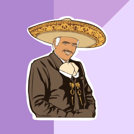 Vicente Fernandez Glossy | Vinyl Sticker