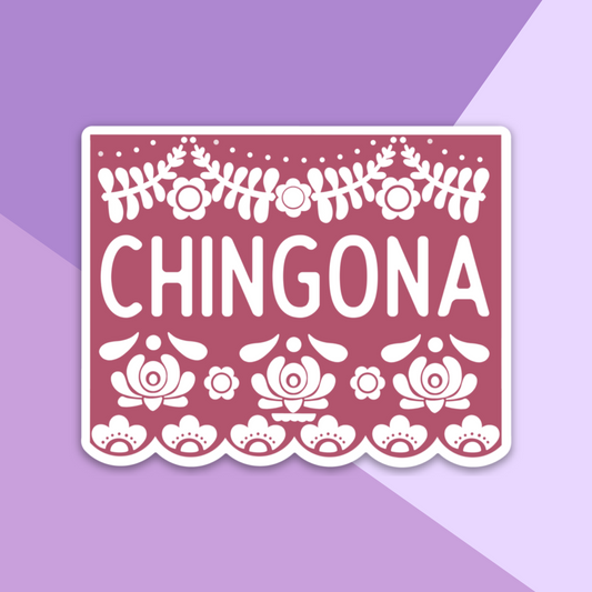 Papel Picado Chingona Decorative MAGNET