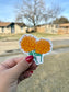 Two Marigolds | Vinyl Sticker