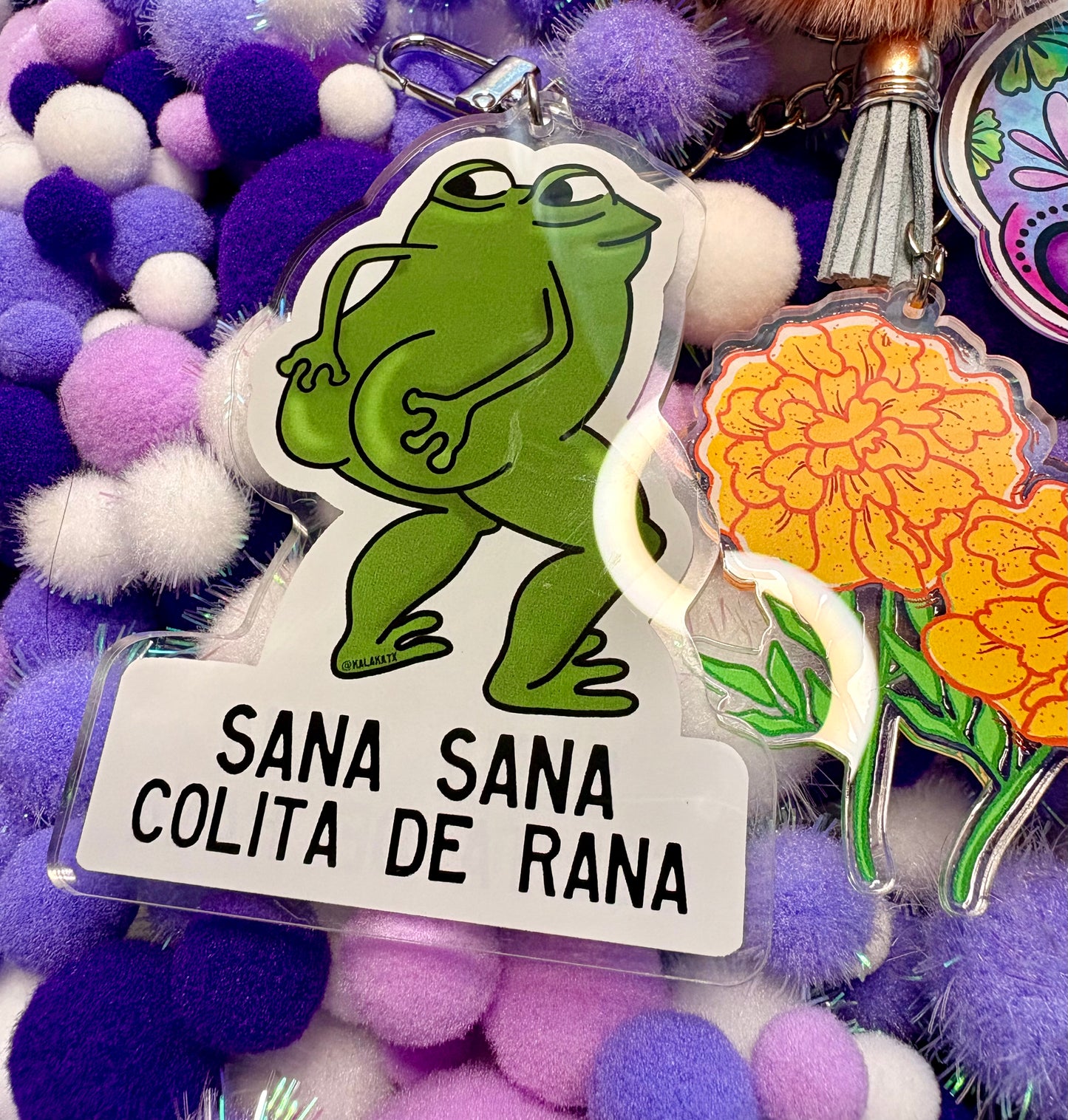 Rana Clear | Acrylic KEYCHAIN