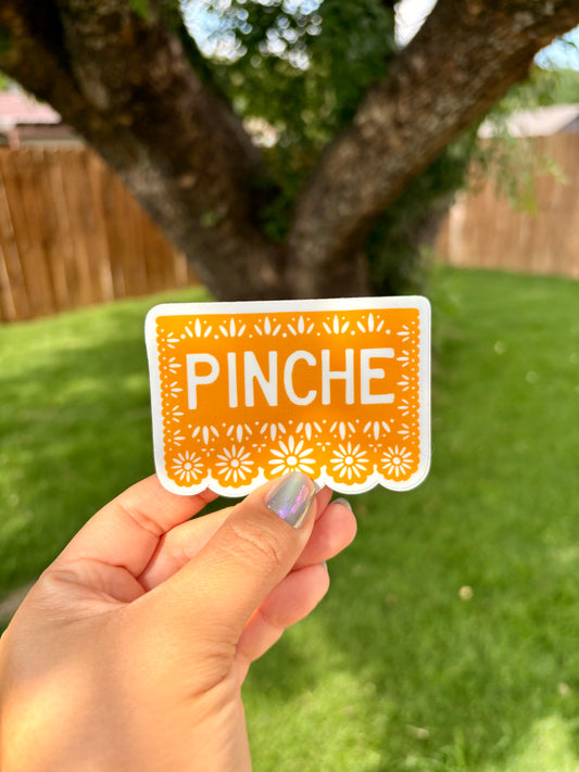 Papel Picado Pinche | Vinyl Sticker