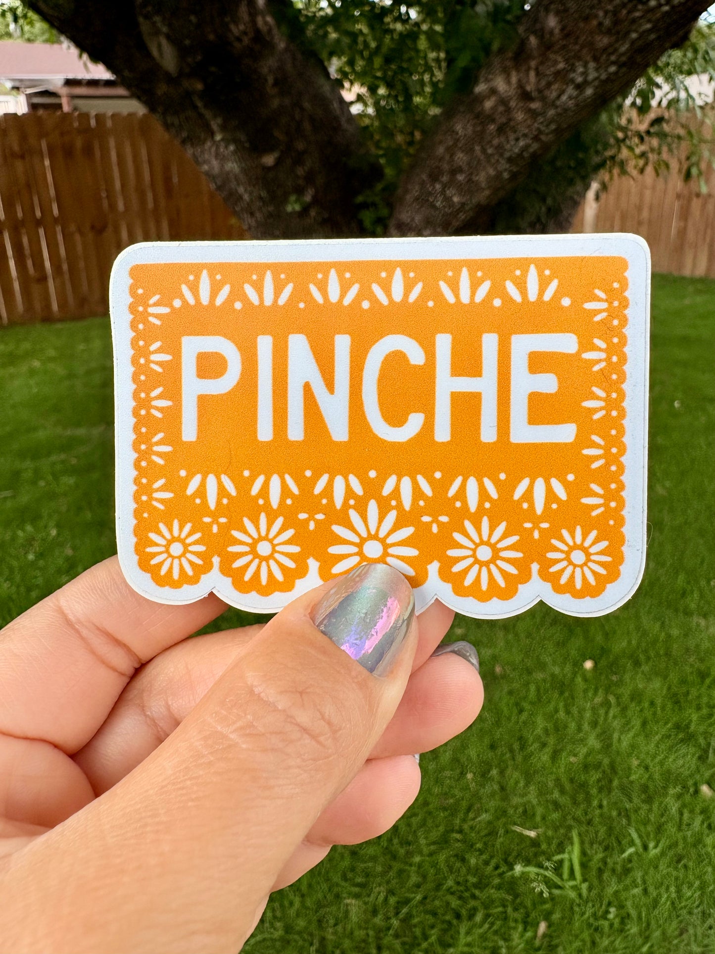 Papel Picado Pinche | Vinyl Sticker