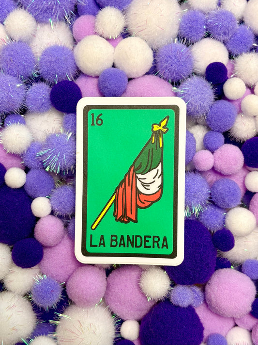 La Bandera Loteria Card | Vinyl Sticker