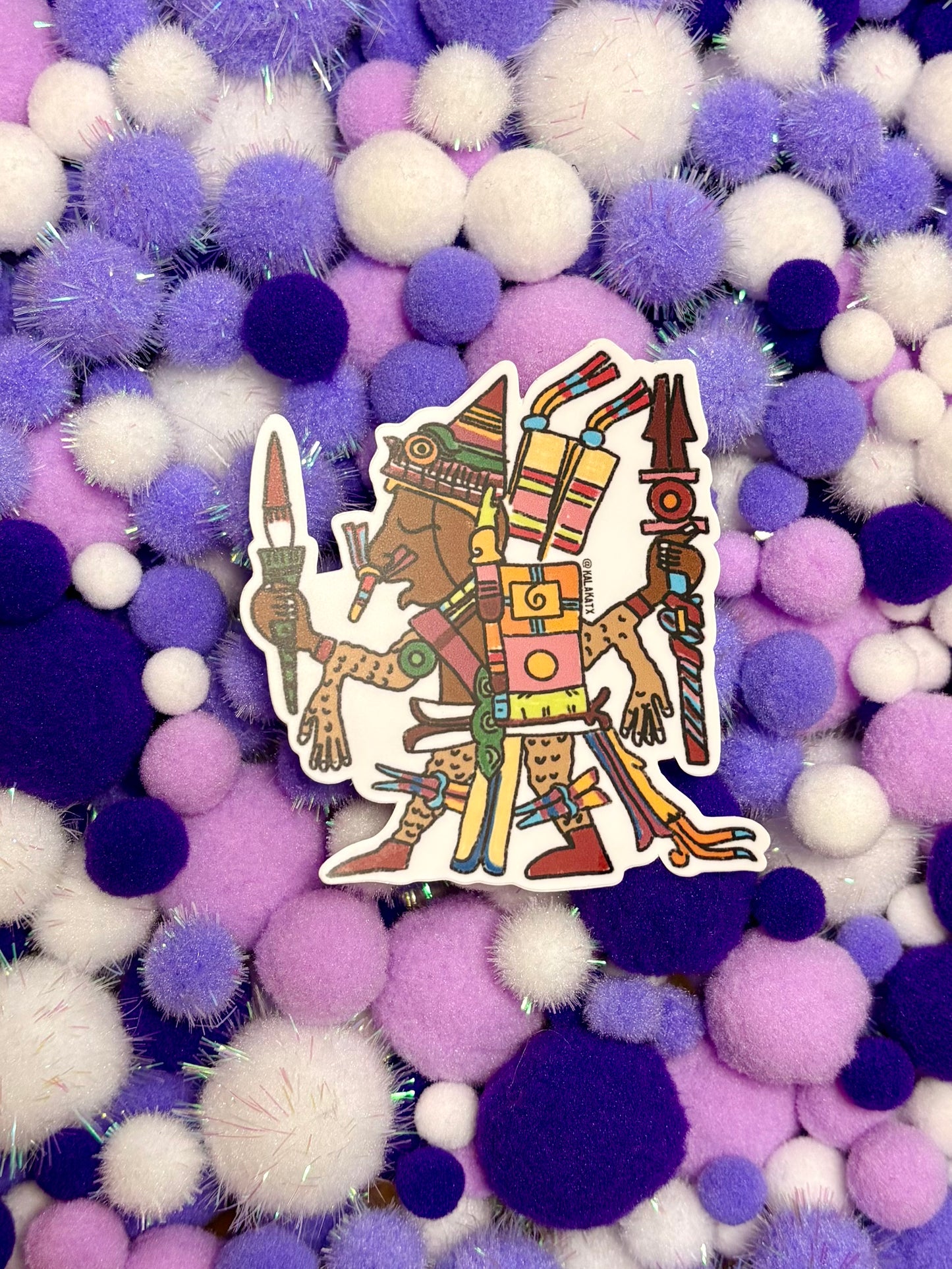Xipe Totec Vinyl Sticker