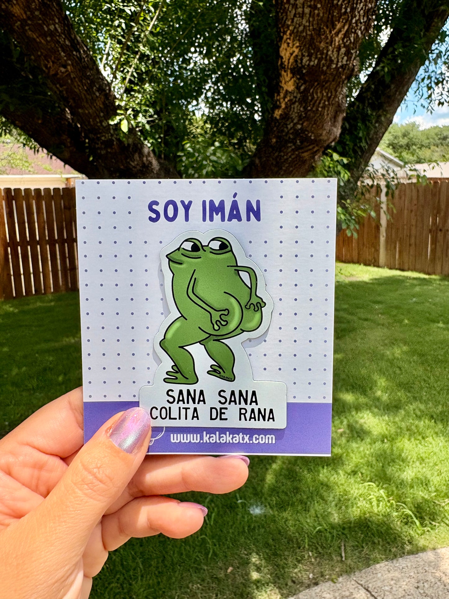 Sana Sana Colita de Rana| Decorative MAGNET