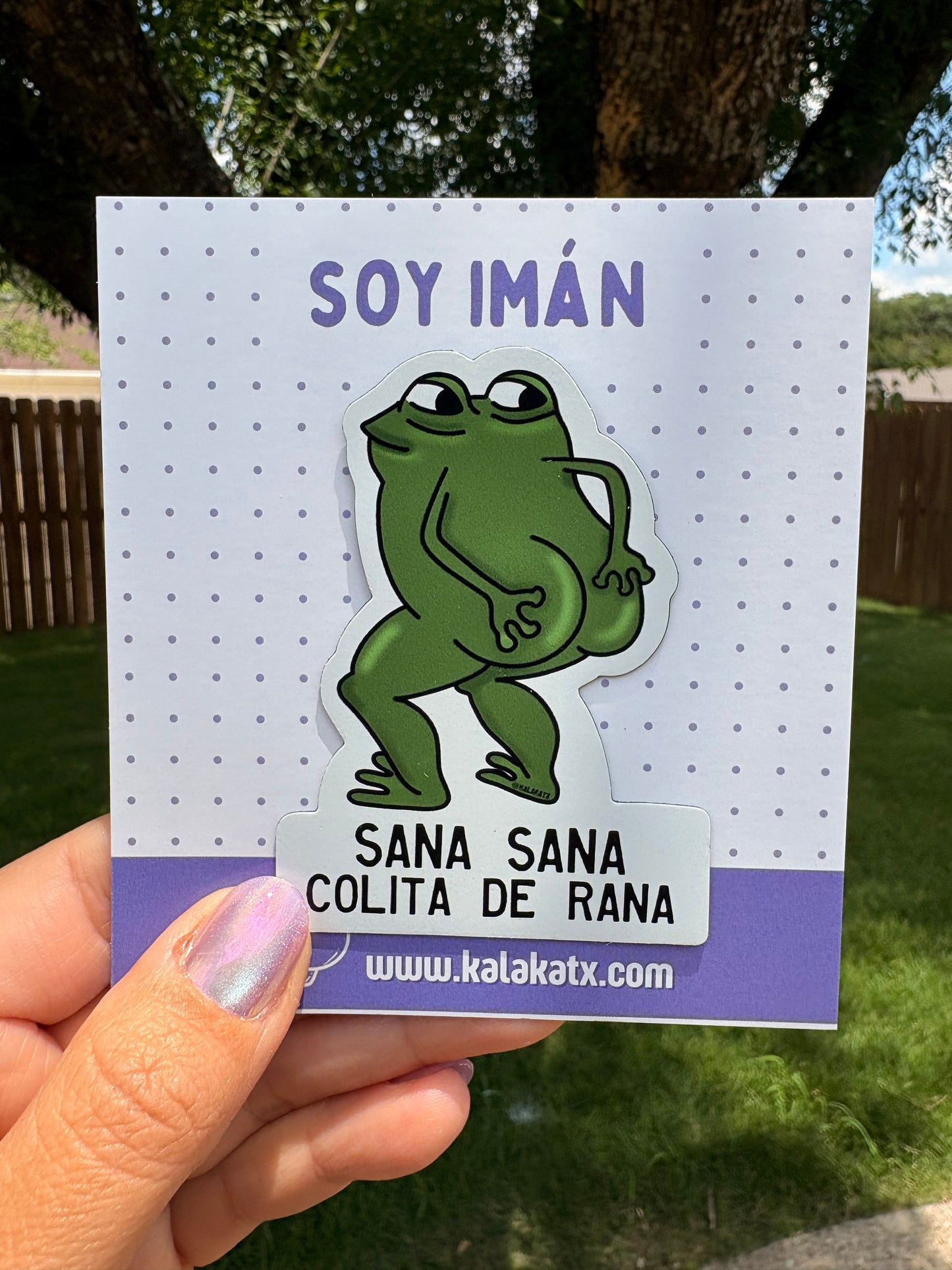 Sana Sana Colita de Rana| Decorative MAGNET