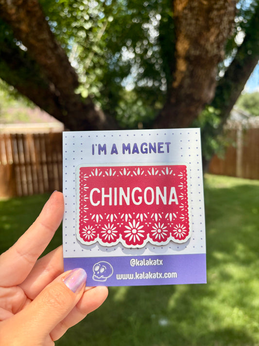 Papel Picado Chingona | Decorative MAGNET