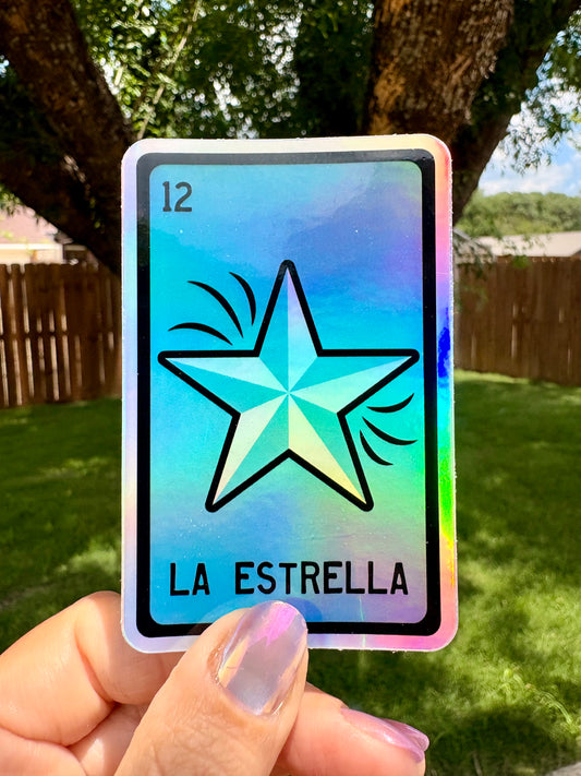 La Estrella Loteria Card | Vinyl Sticker