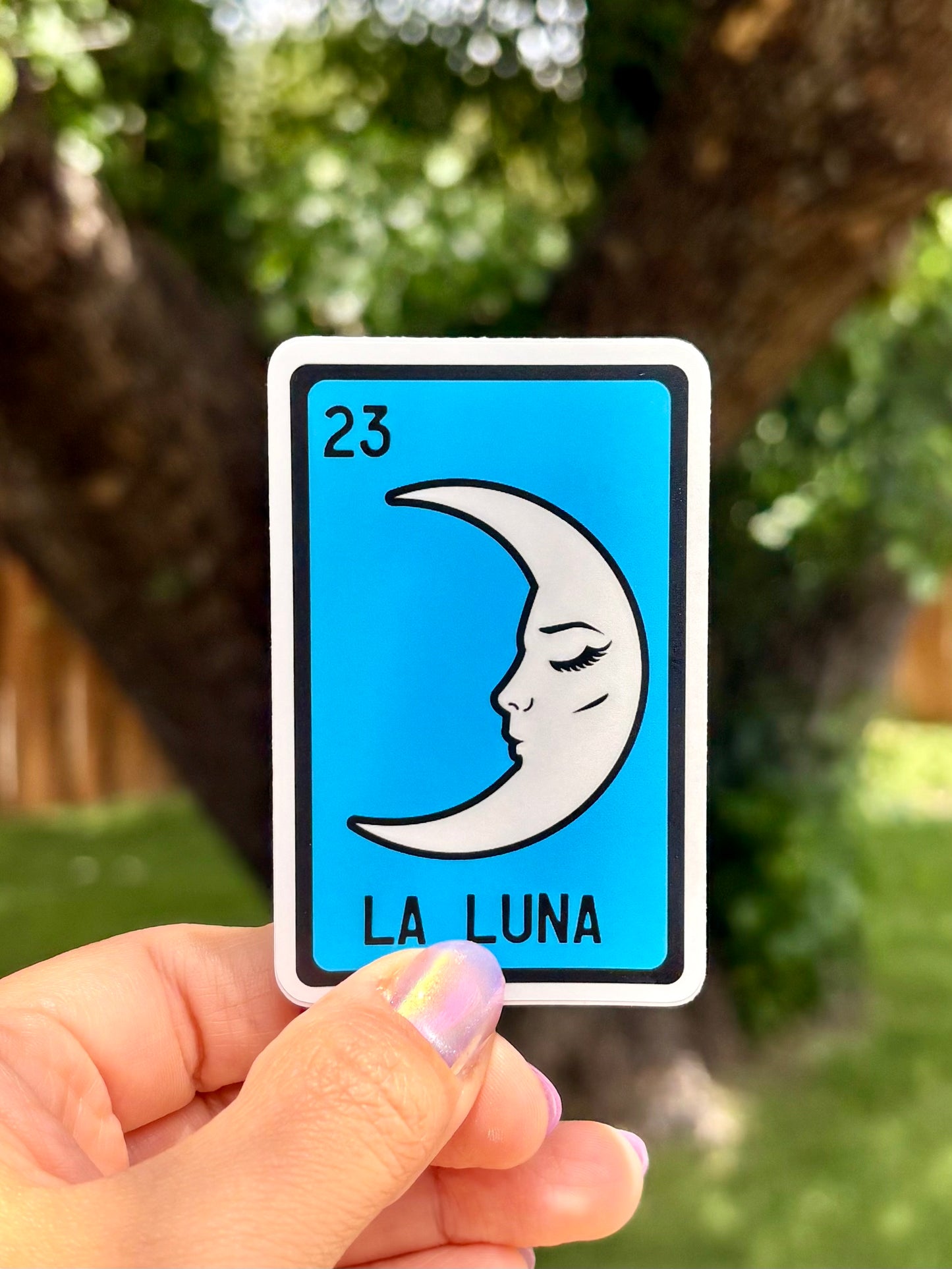 La Luna Loteria Card | Vinyl Sticker