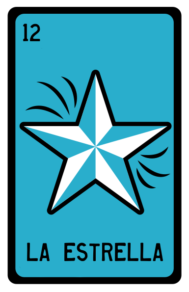 La Estrella Loteria Card | Vinyl Sticker