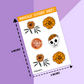 Marigold Matte Vinyl Sticker Sheet