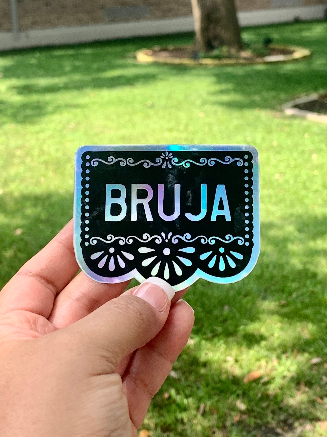 Bruja Papel Picado | Vinyl Sticker