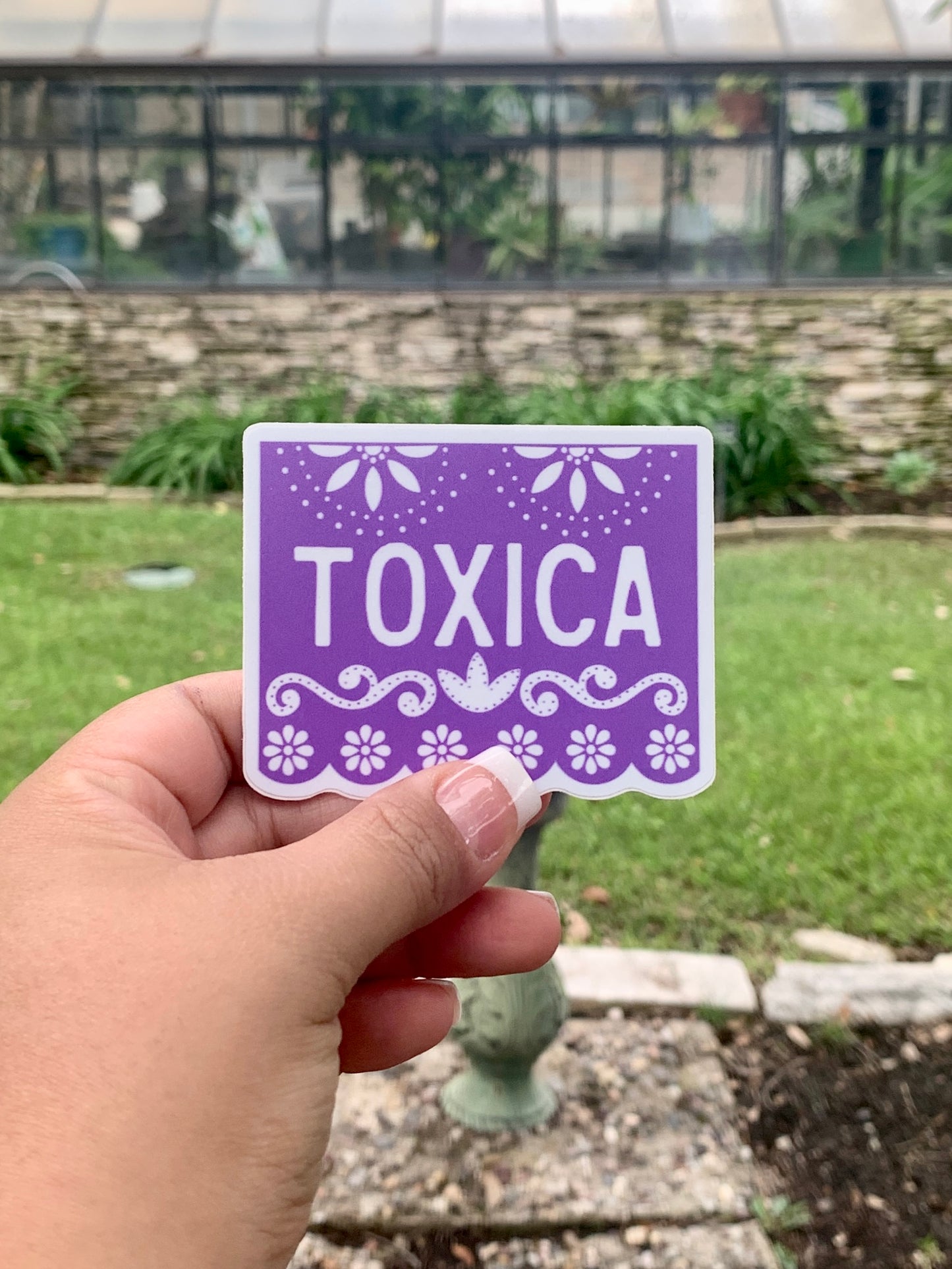 Papel Picado Toxica | Vinyl Sticker