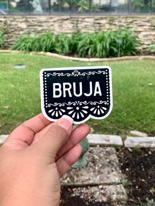 Bruja Papel Picado | Vinyl Sticker