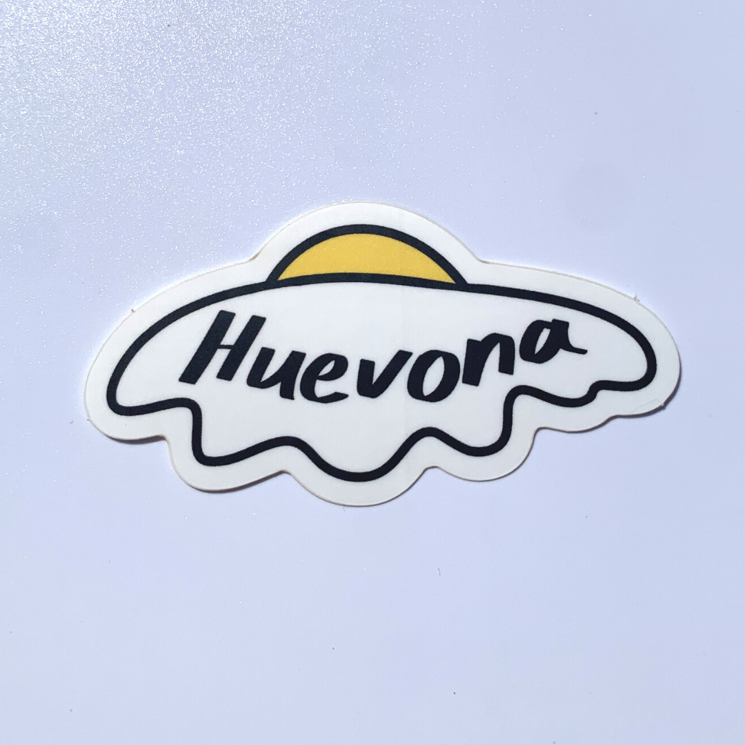 Huevona Vinyl Sticker