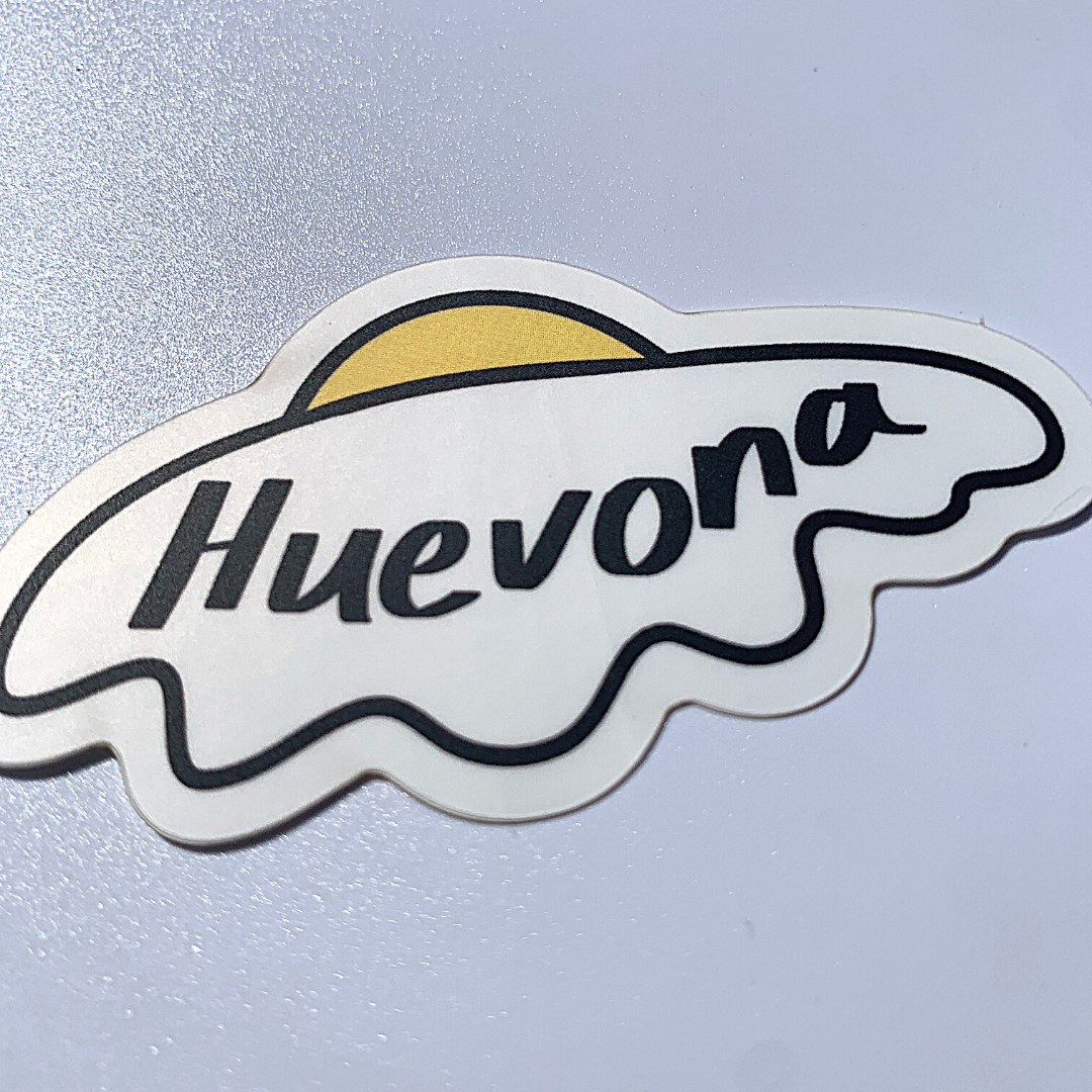 Huevona Vinyl Sticker