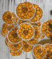 Mexican Marigold Glossy Sticker